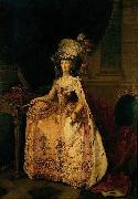 Zacarias Gonzalez Velazquez Portrait of Maria Luisa de Parma Sweden oil painting artist